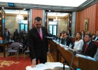 Mario Díez ha tomado posesión de su acta de concejal del Ayuntamiento de Burgos.